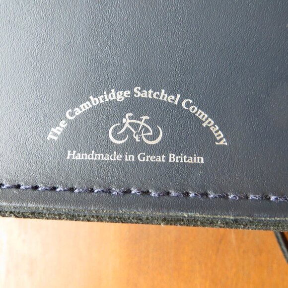 The Cambridge Satchel Company Navy and Plaid Satchel - Picture 5 of 6